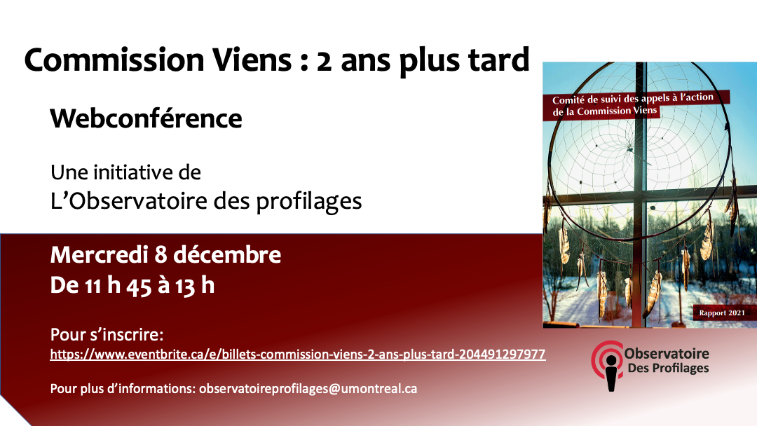 Commission Viens : 2 ans plus tard